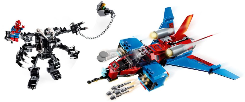 LEGO Marvel 76150 Spiderjet vs Venom Mech 3