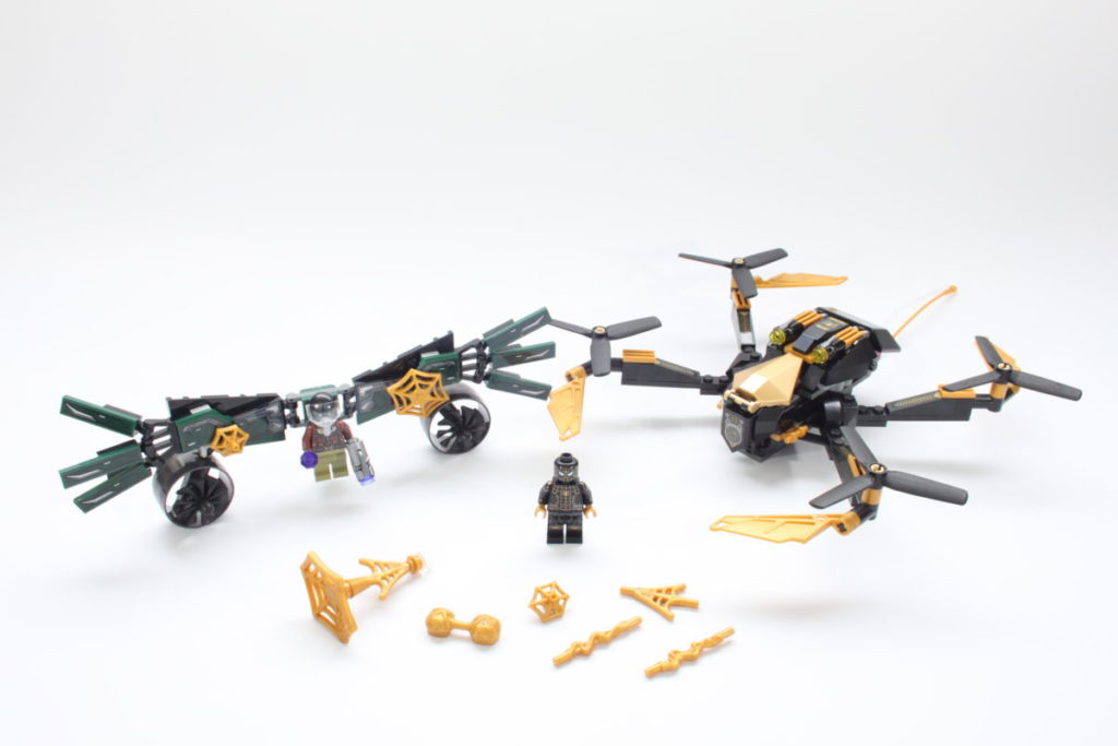 LEGO Marvel 76195 Spider Mans Drone Duel review 16 1024x683