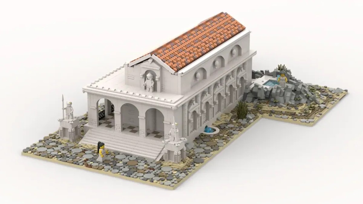 Roman bath would make a uniquely historical LEGO Ideas set