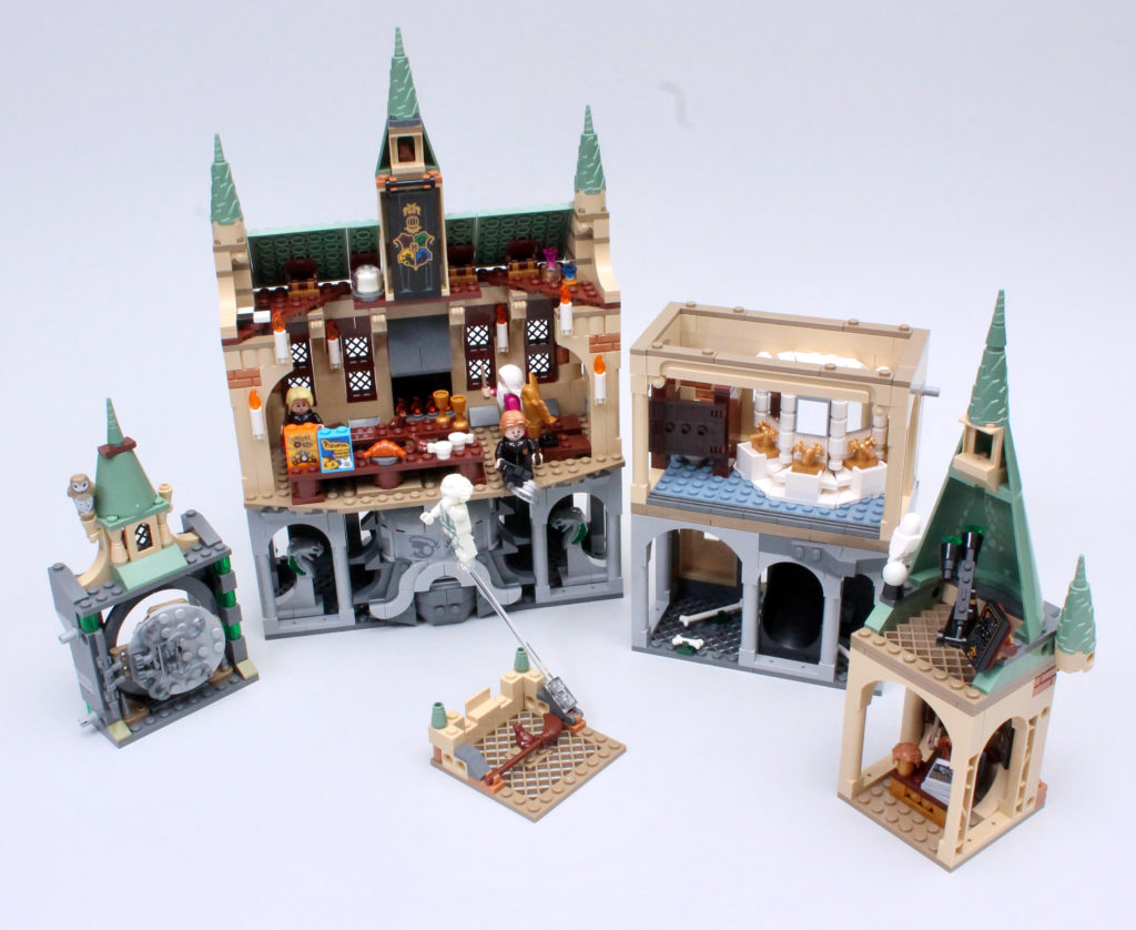 LEGO Harry Potter 20th anniversary Hogwarts combined 10