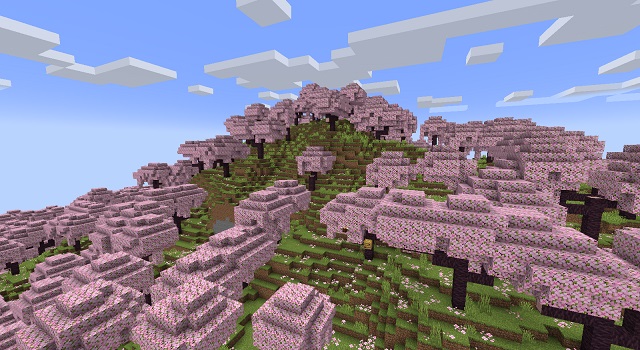Minecraft Cherry Grove