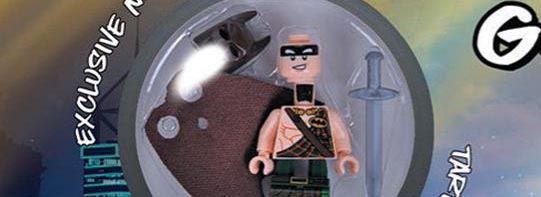 Exclusive Tartan Batman with LEGO Batman Movie book