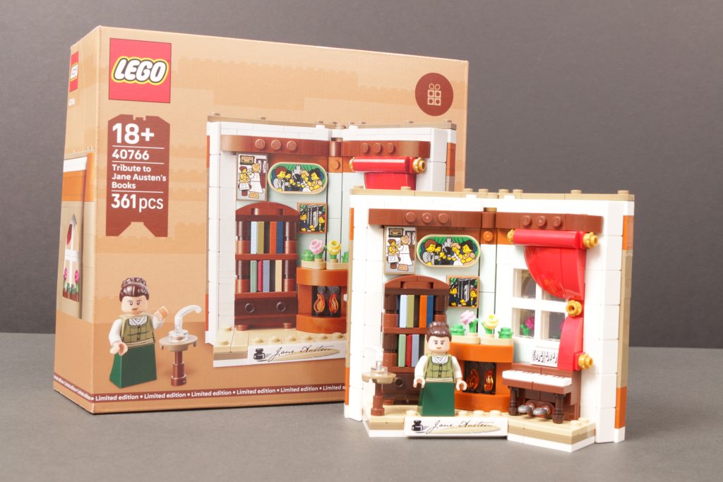 LEGO 40766 Tribute to Jane Austens Books GWP review 1 1024x683