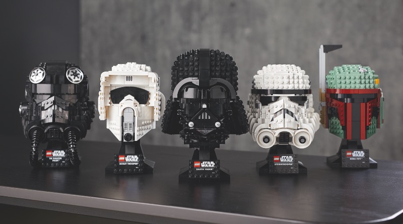 Comparing every set in the LEGO Star Wars Helmet Collection so far