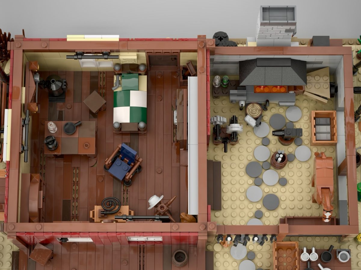 LEGO BrickLink Series 9 Wild West Blacksmith 4 1200x900