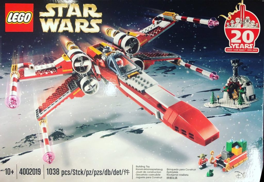 LEGO Star Wars 4002019 Christmas X wing 1024x704