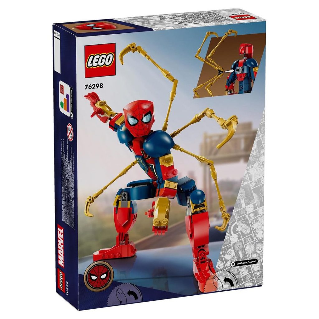 LEGO Marvel 76298 Iron Spider Man Construction Figure 2 1024x1024