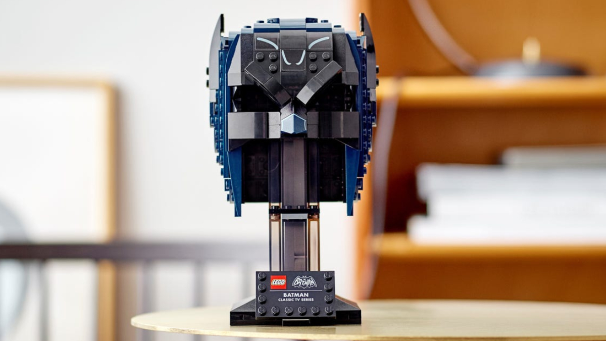A new LEGO Batman cowl has joined the growing Helmet Collection