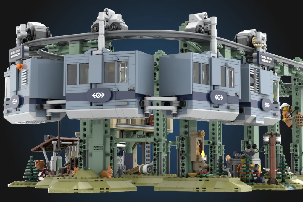 LEGO Ideas Working Suspension Railway 10 1024x683