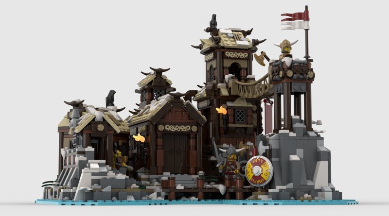 Viking Village reaches 10,000 votes on LEGO Ideas