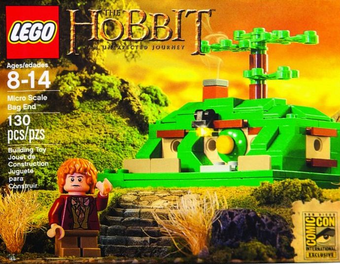 LEGO The Hobbit microscale Bag End San Diego Comic Con 2013 exclusive