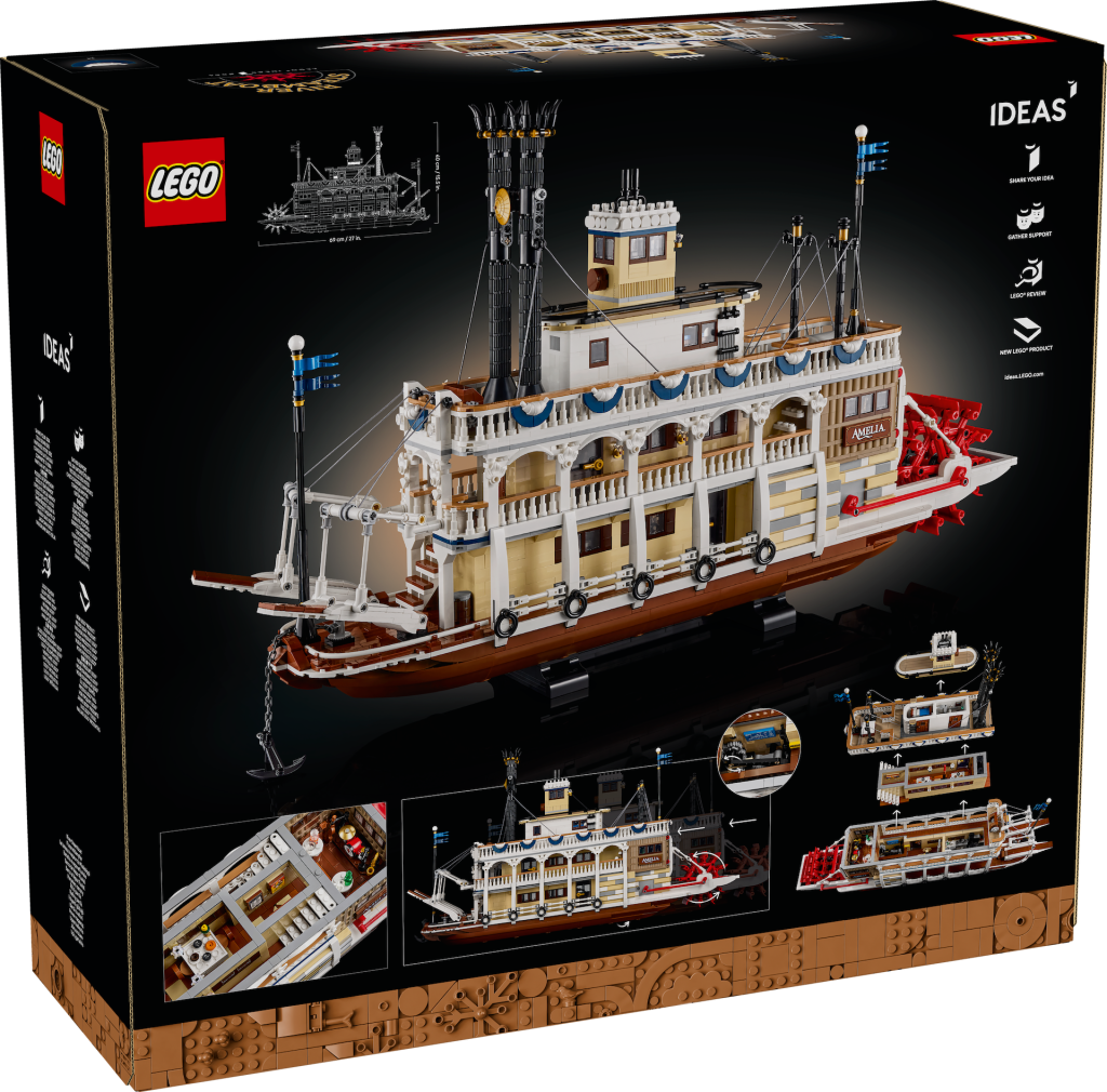 LEGO Ideas 21356 River Steamboat box 2 1024x1010