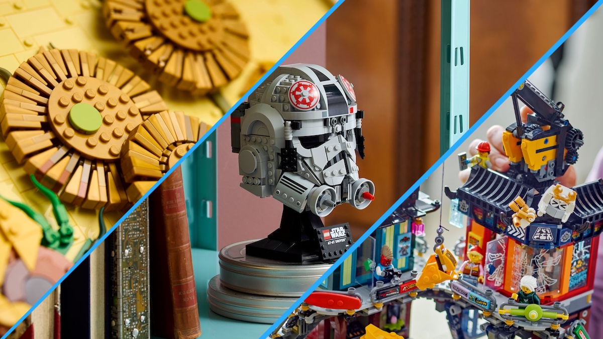 New LEGO March 2025 sets out now – Formula 1, van Gogh, NINJAGO City and more