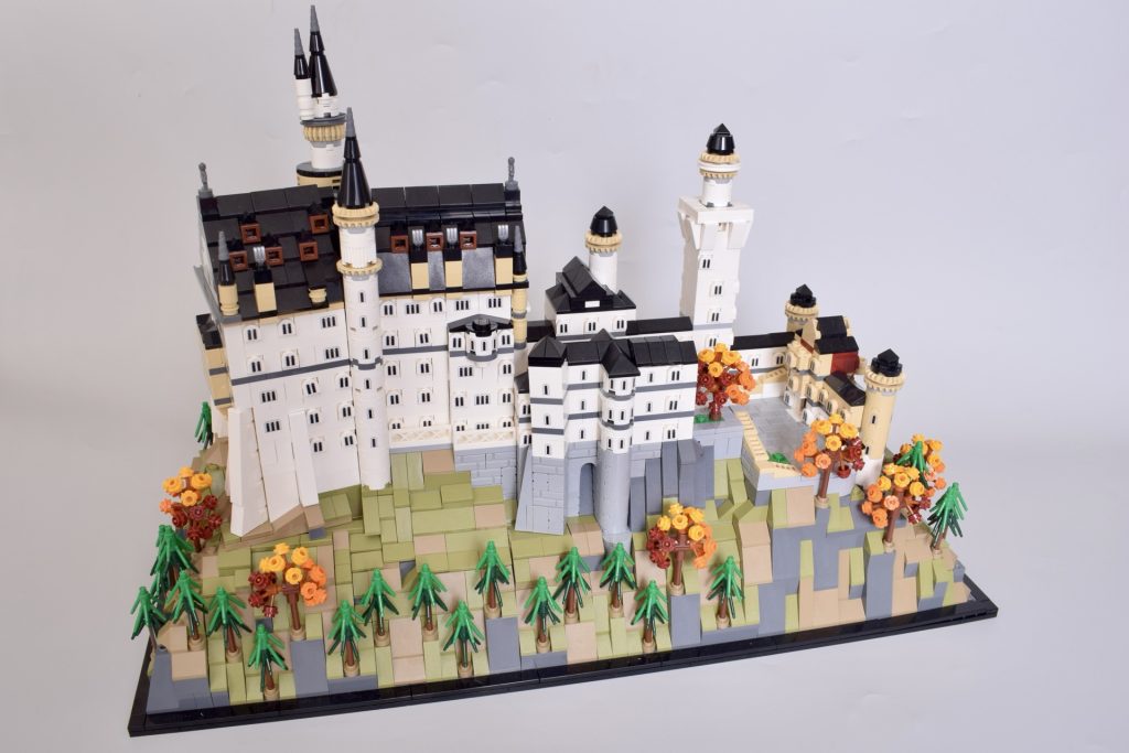 LEGO Architecture 21063 Neuschwanstein Castle review 28 1024x683