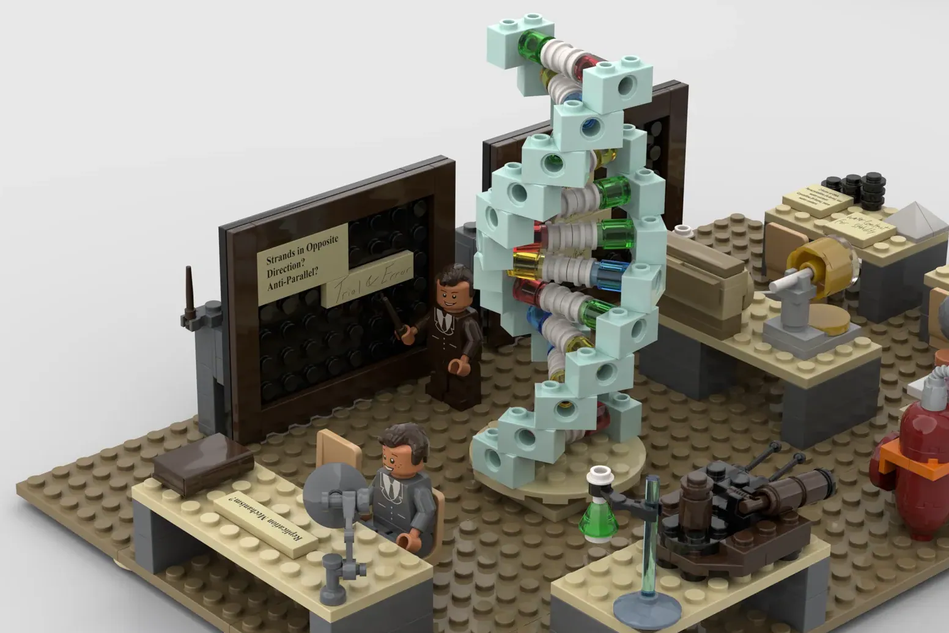 LEGO Ideas DNA 2.0 Double Helix History 12