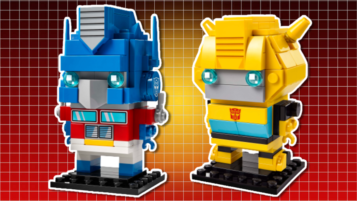 LEGO BrickHeadz Transformers sets officially revealed