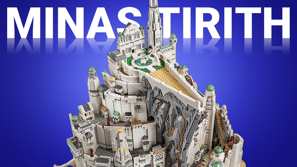 Watch designers explain the new LEGO Minas Tirith set