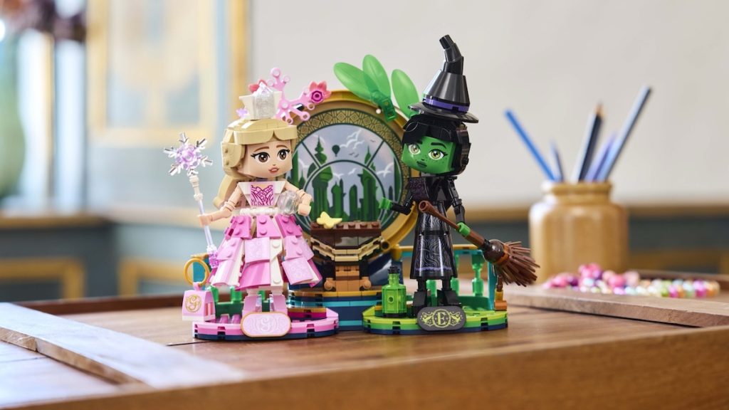 LEGO Wicked 75682 Elphaba Glinda Figures featured 1024x576