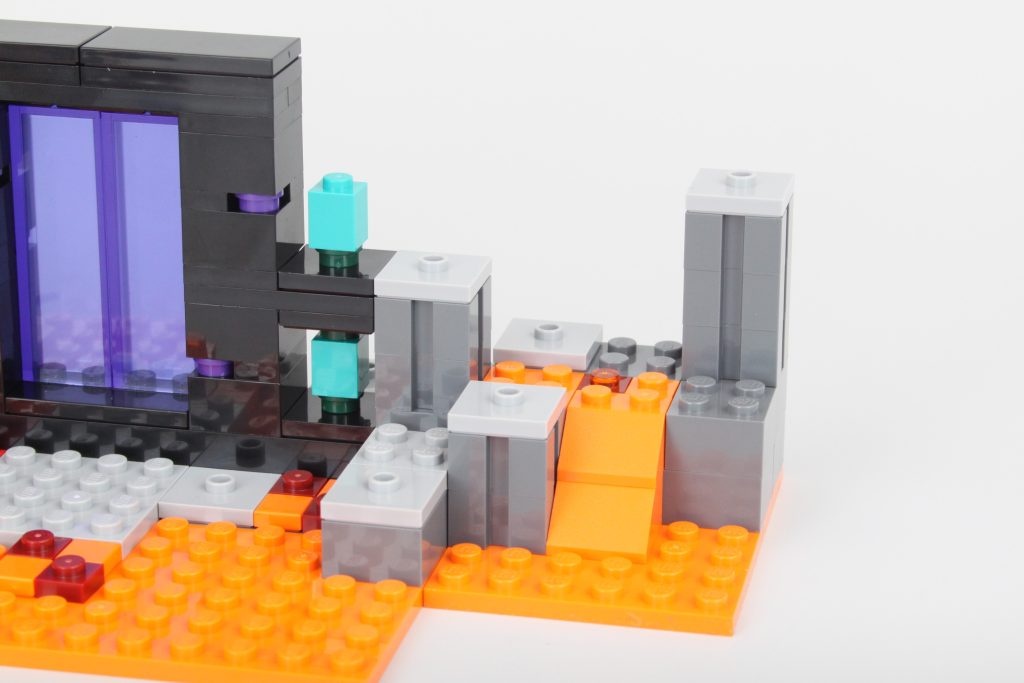 LEGO Minecraft 21255 The Nether Portal Ambush review 8 1024x683