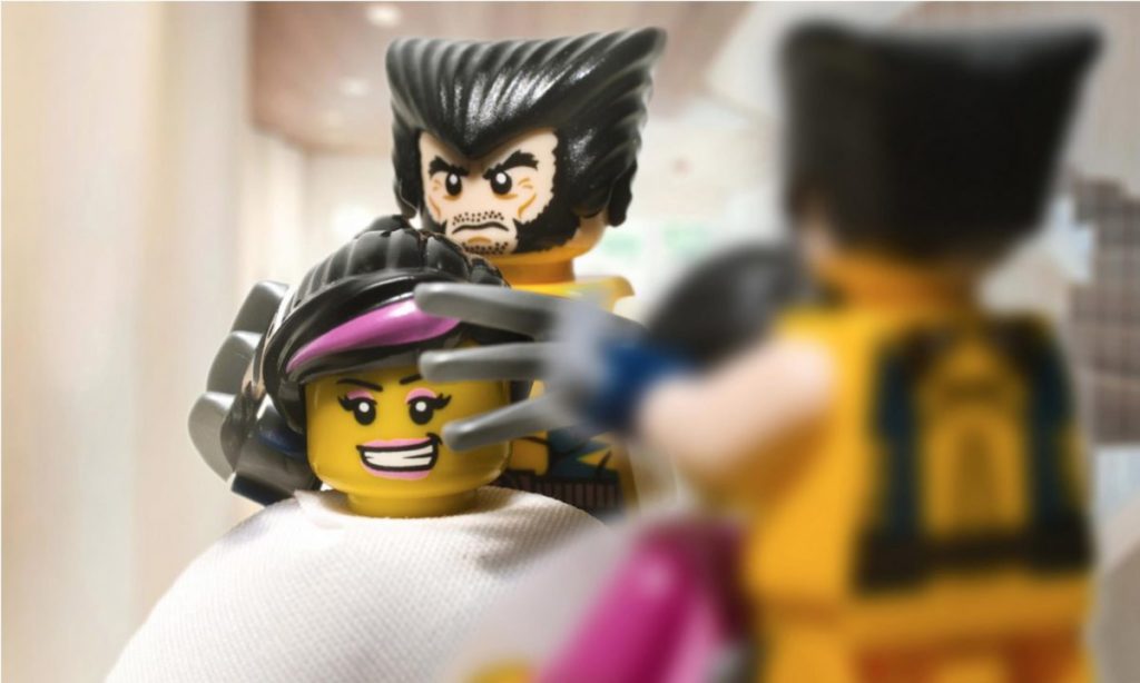 Brick Pic of the Day: Hair-styling by Wolverine