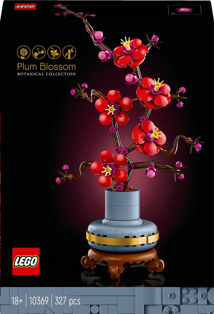 LEGO Icons Botanicals 10369 Les fleurs de prunier