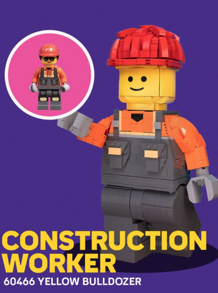 LEGO Up Scaled Minifigure design 3 763x1024