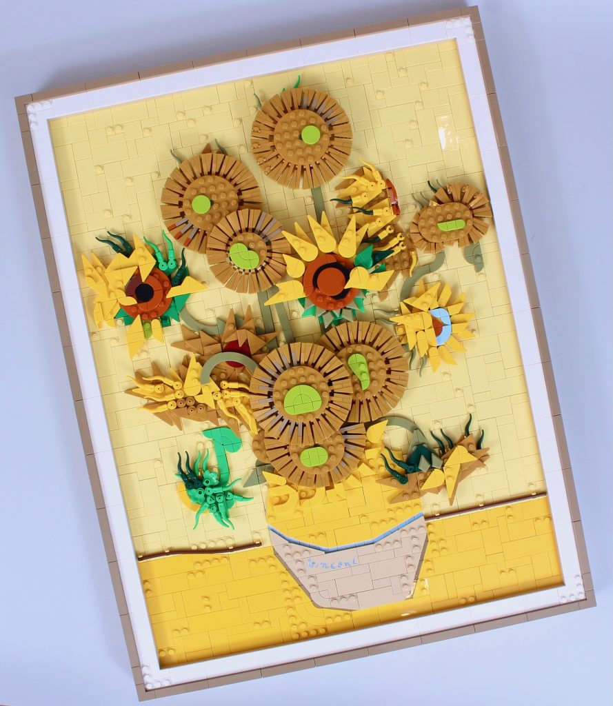 LEGO Art 31215 Vincent van Gogh Sunflowers review 15 889x1024