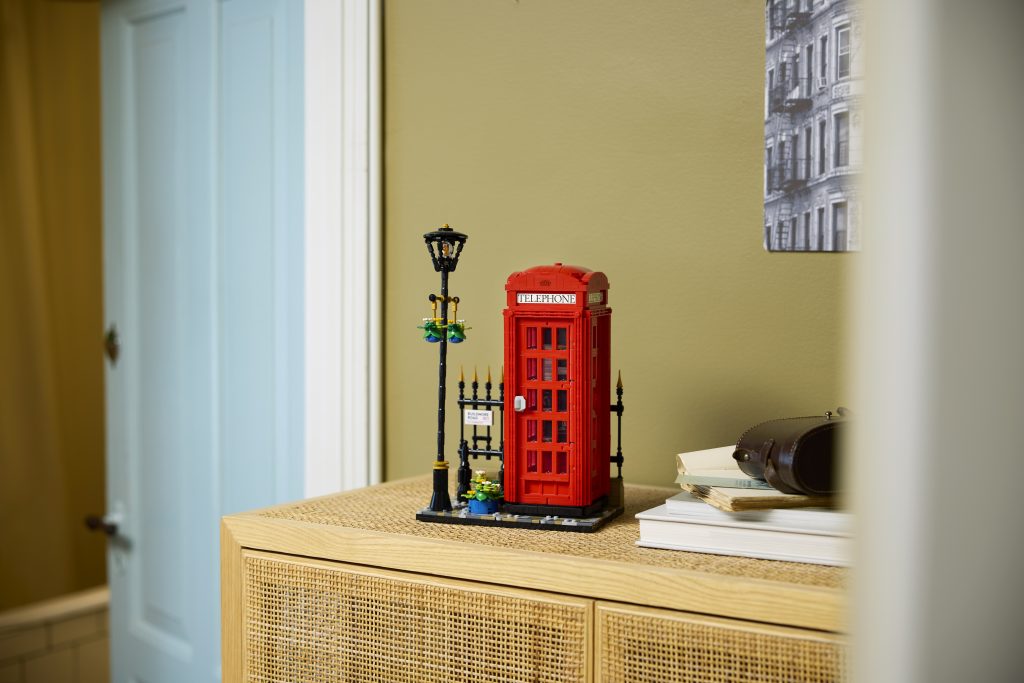LEGO Ideas 21347 red london telephone box lifestyle 4 1024x683