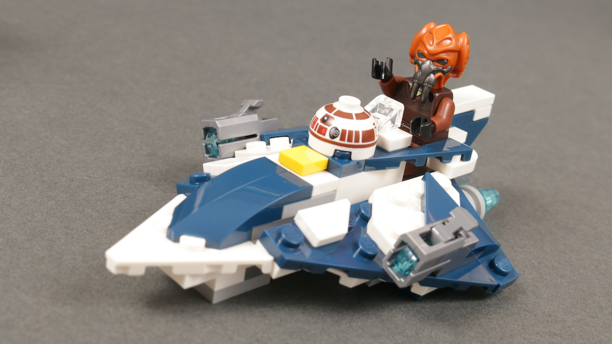 LEGO Star Wars 75400 Plo Koon’s Jedi Starfighter Microfighter review