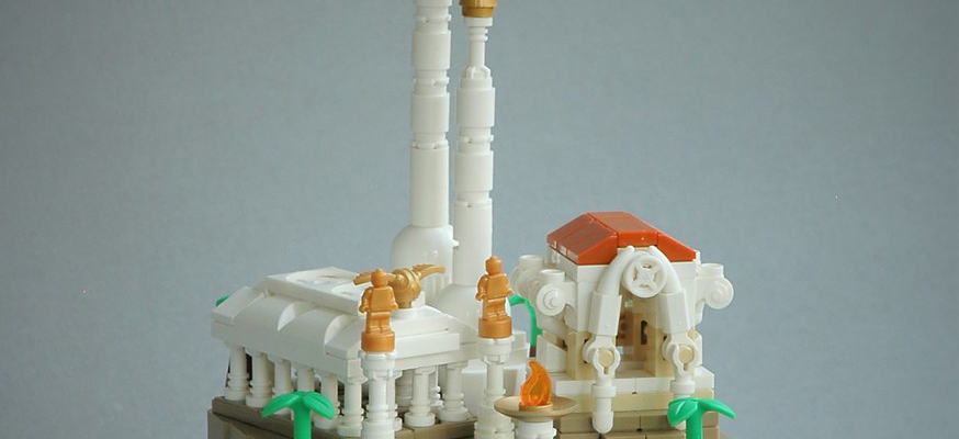 Brick Pic of the Day: Floating temple of Ya'Hum