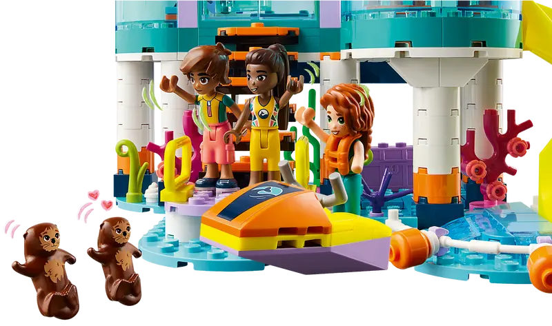 LEGO 41736 Sea Rescue Center Figures