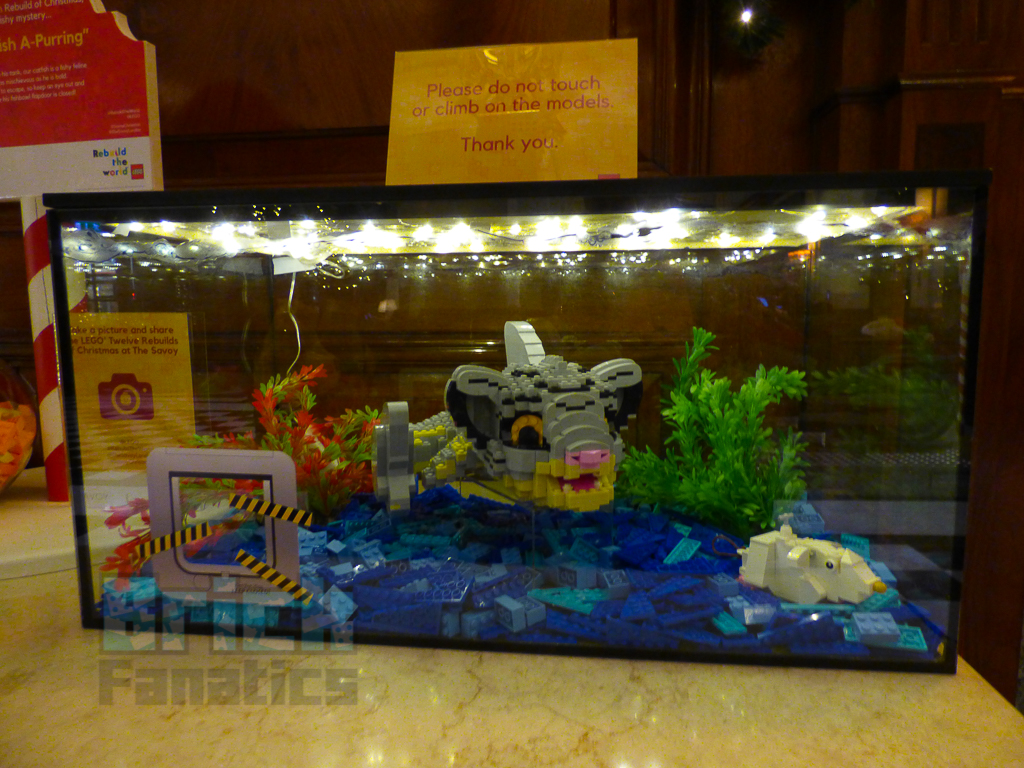 LEGO Twelve Rebuilds of Christmas at The Savoy