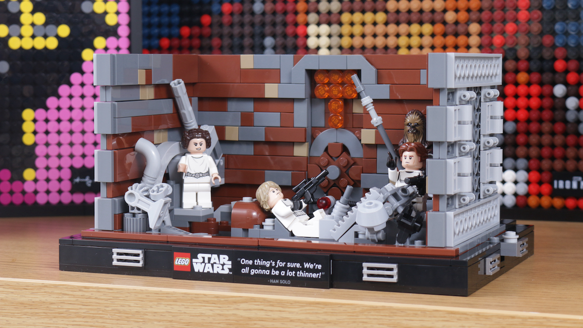LEGO Star Wars 75339 Death Star Trash Compactor Diorama review