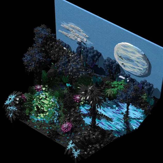 LEGO Ideas Night Time by Ymari 2