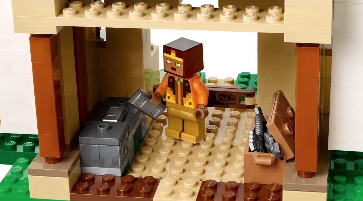 LEGO Minecraft 21250 The Iron Golem Fortress 5