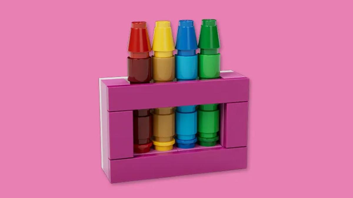 Free LEGO Crayons build coming to US and Canadian stores