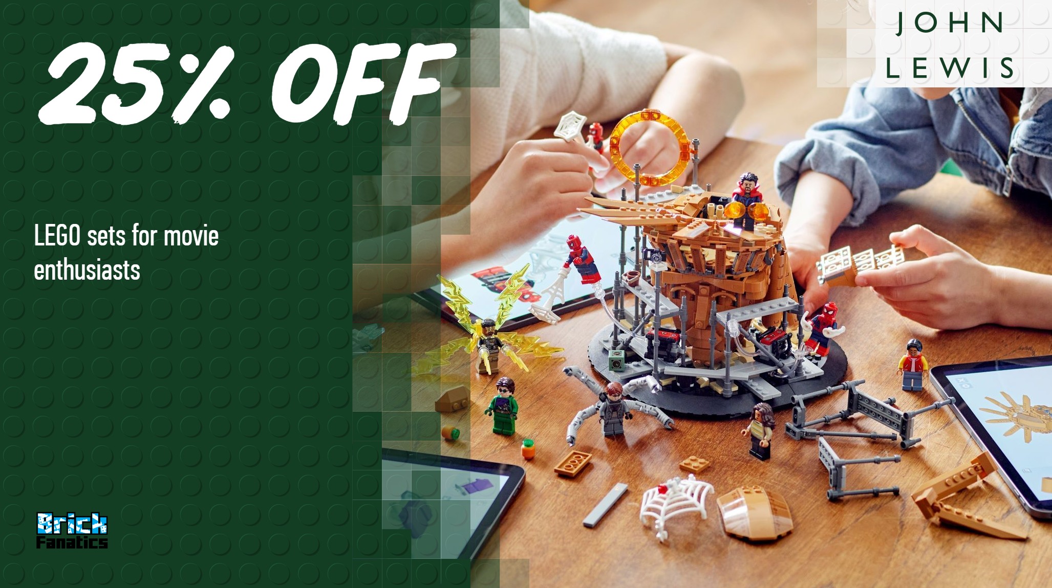Four LEGO deals perfect for movie buffs