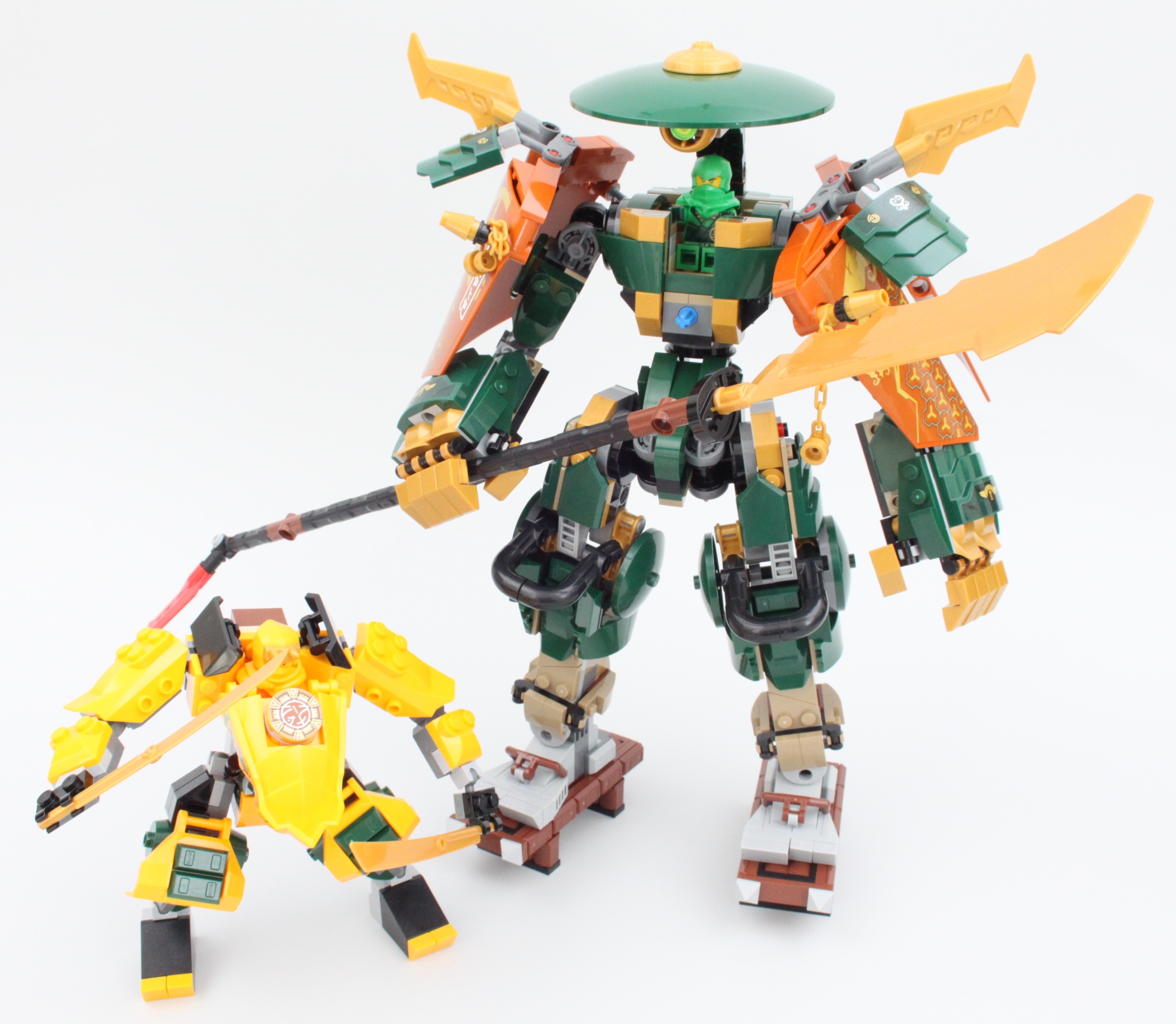 LEGO NINJAGO 71794 Lloyd and Arins Ninja Team Mechs review 12 scaled
