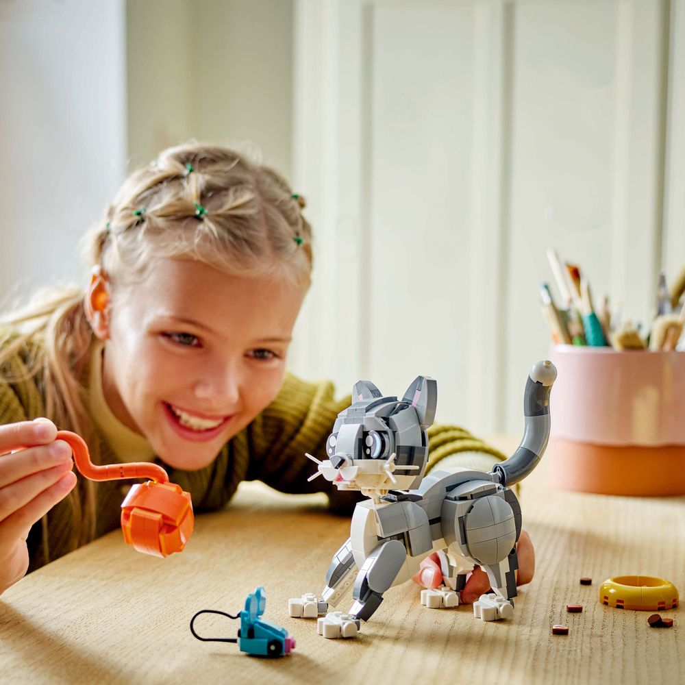 LEGO Creator 3 in 1 31163 Grey Cat 7