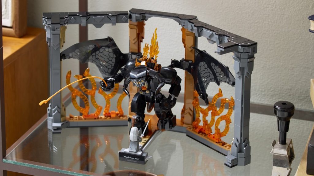 LEGO Icons 10367 The Lord of the Rings Balrog Book Nook lifestyle 1 featured