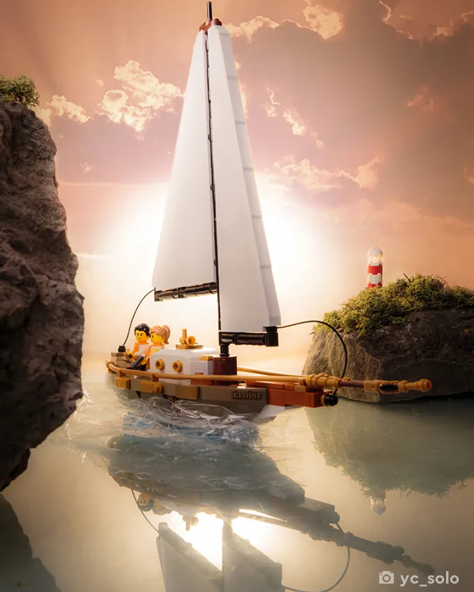 LEGO Ideas 40487 Sailboat Adventure yc solo