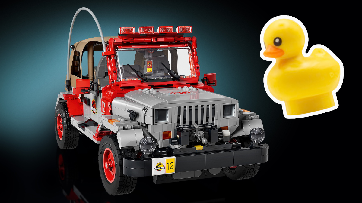 Find out why LEGO Jurassic Park Jeep Wrangler has been ‘ducked’