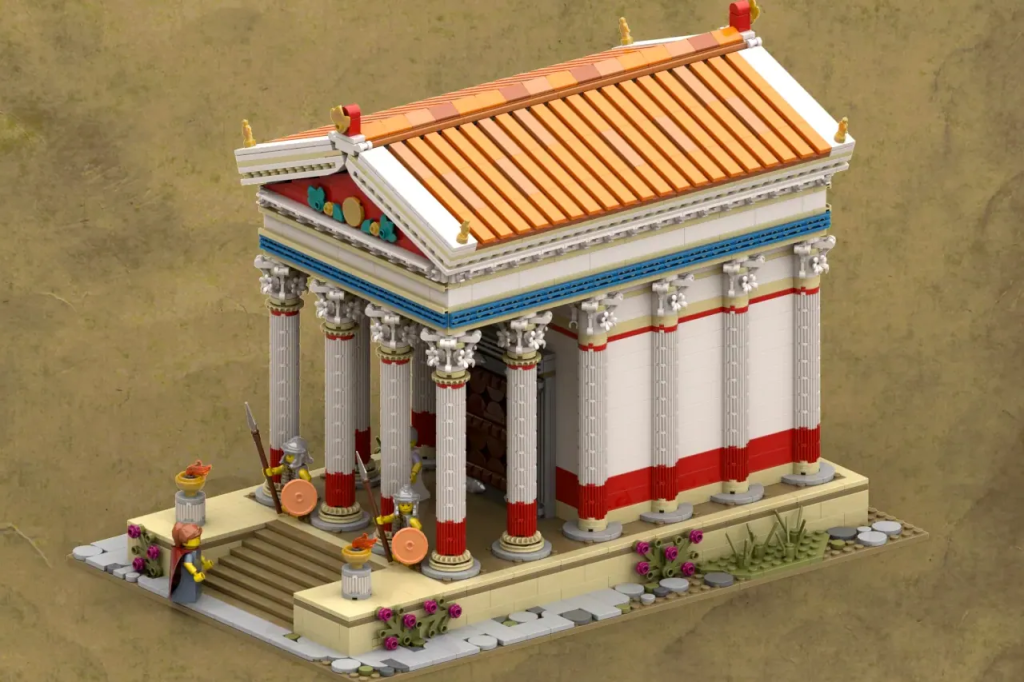 LEGO Ideas Ancient Roman Temple 3 1024x682