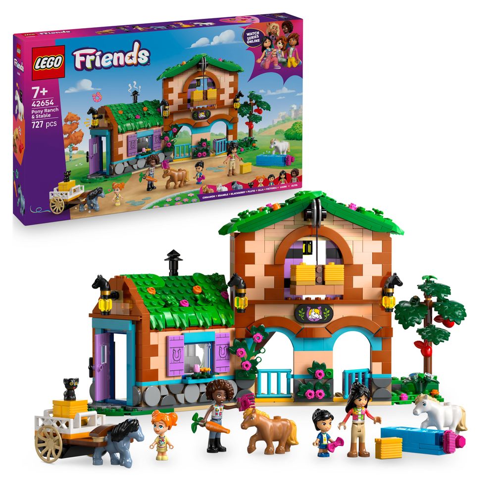 LEGO Friends 42654 Pony Ranch Stable 8