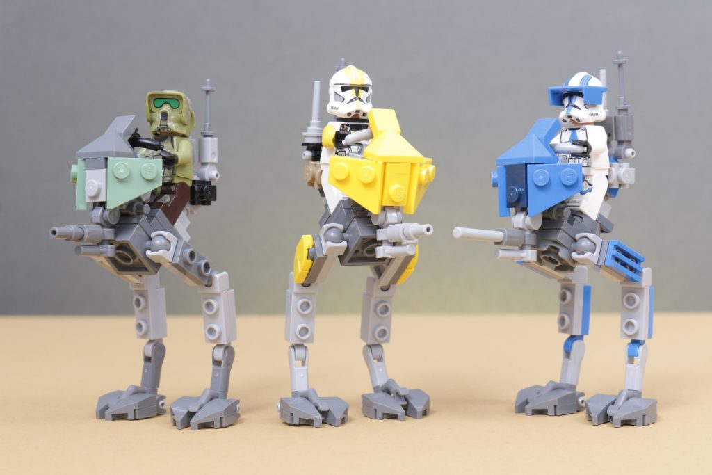 Custom LEGO Star Wars MOC AT RT 501st 327th Clone Troopers build 42 1024x683