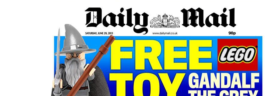 Daily Mail barely losing ad revenue from the LEGO Group