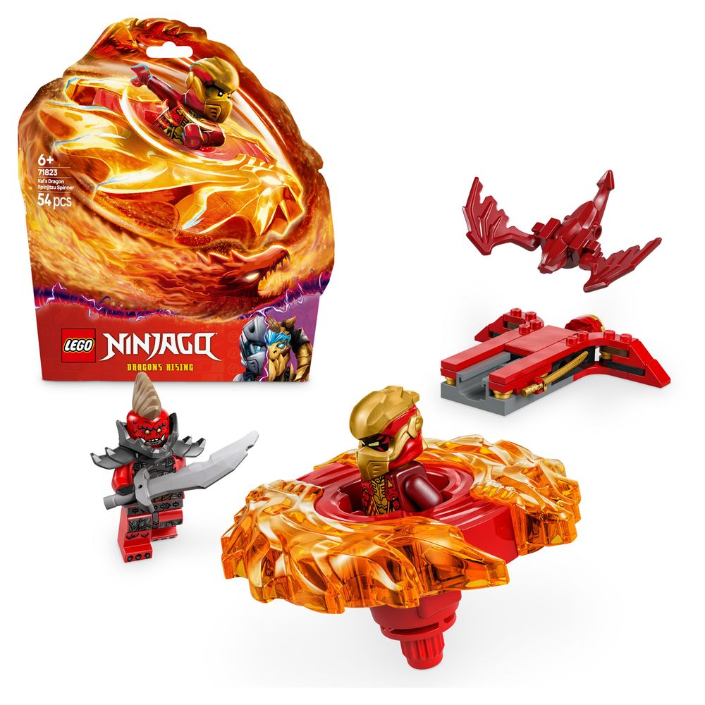 LEGO NINJAGO 71823 Kais Dragon Spinjitzu Spinner 1