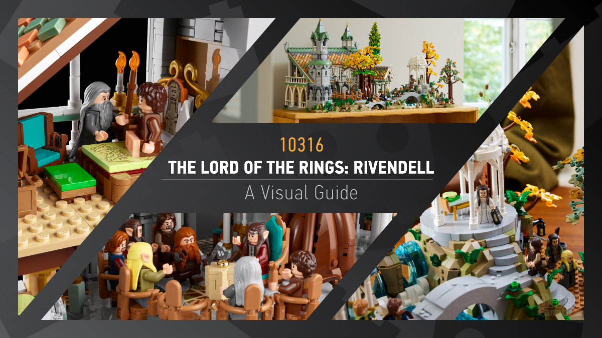 LEGO Icons 10316 The Lord of the Rings: Rivendell visual tour and gallery