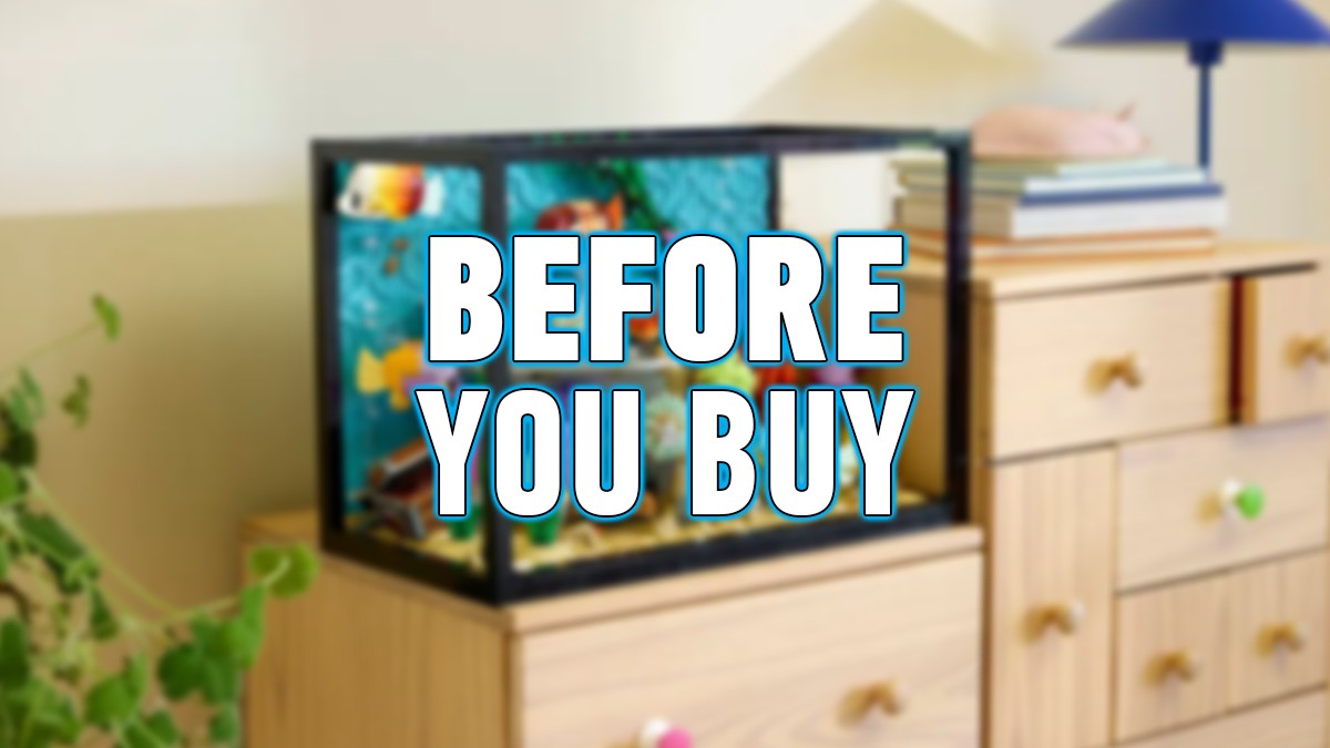 Everything you need to know before you buy LEGO Icons 10366 Tropical Aquarium