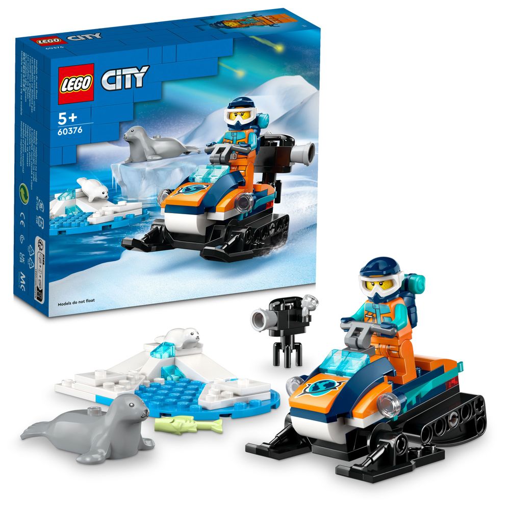 LEGO City 60376 Arctic Snowmobile 2